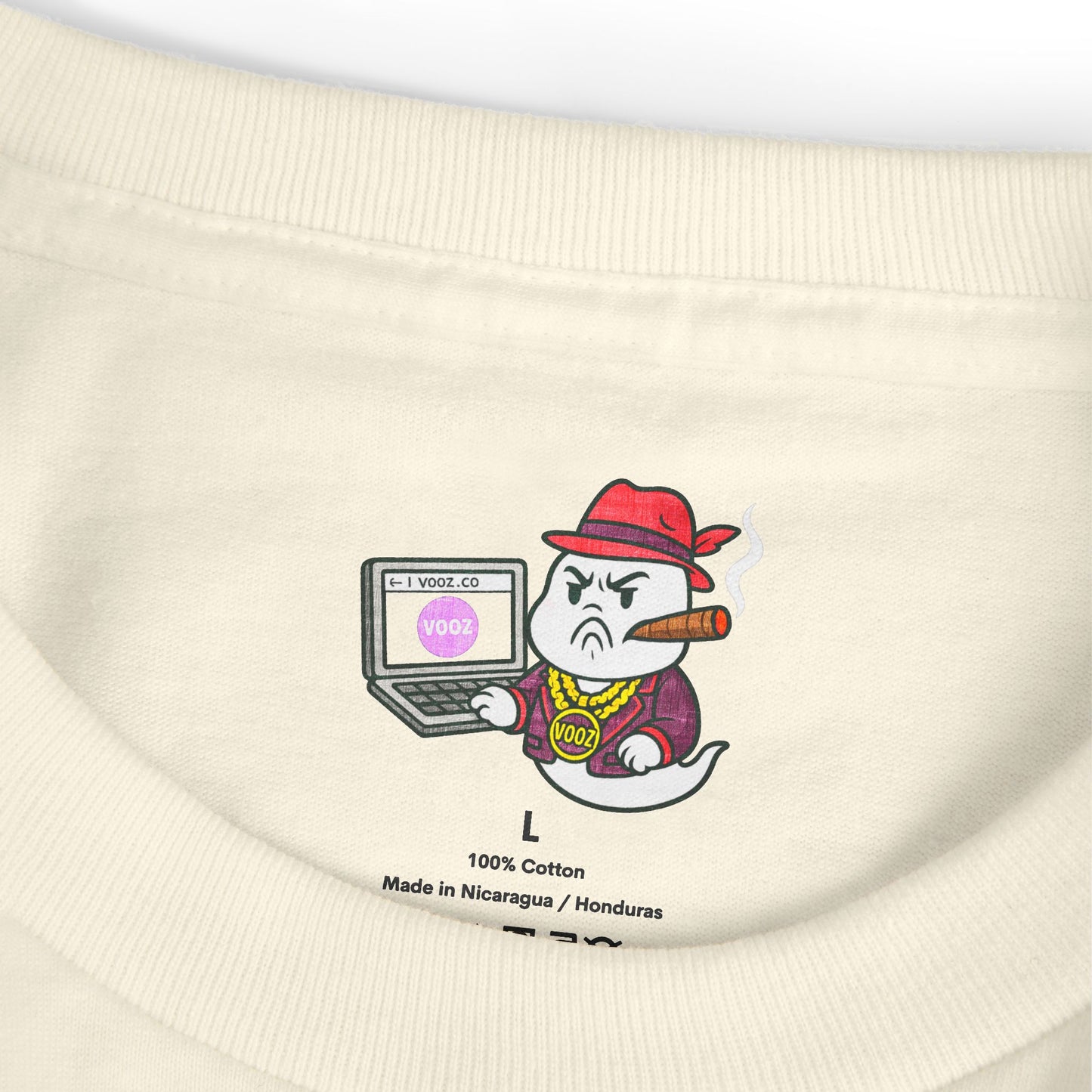 vooz nonbinary cotton tee
